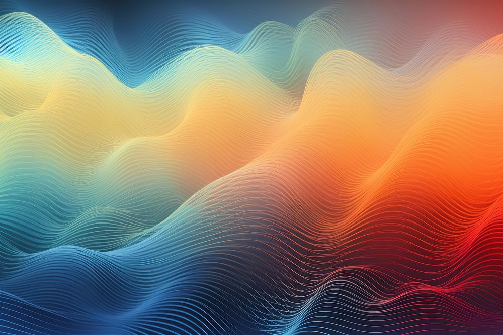 Background pattern backgrounds wave pattern. AI generated Image by rawpixel.