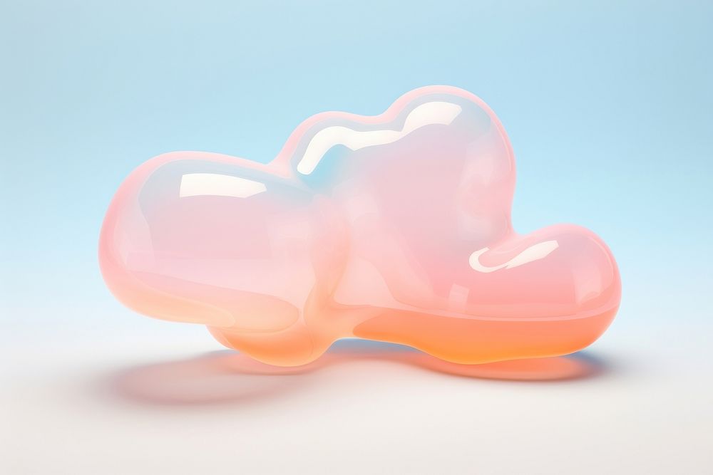 Cloud shape sweets confectionery iceberg. AI generated Image by rawpixel.