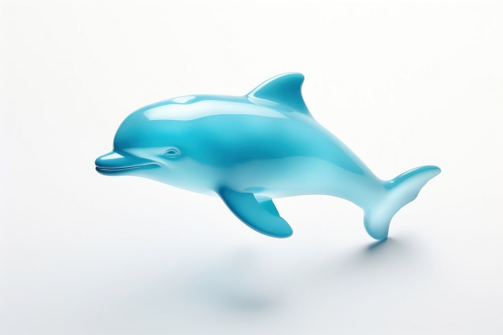 Cute dolphin shape animal mammal fish. AI generated Image by rawpixel.