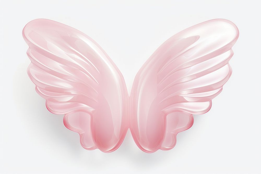Angel wings petal lightweight accessories. AI generated Image by rawpixel.