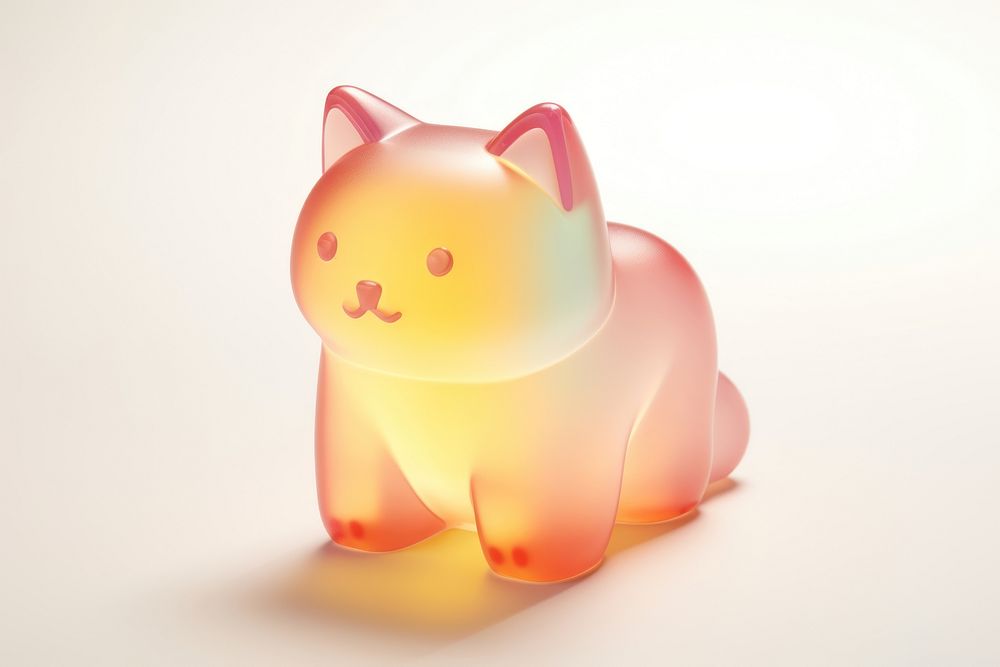 Cute cat representation illuminated investment. AI generated Image by rawpixel.