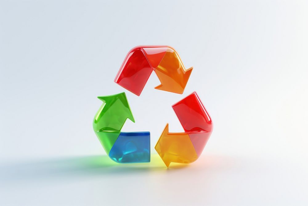 Recycle icon white background ammunition recycling. AI generated Image by rawpixel.