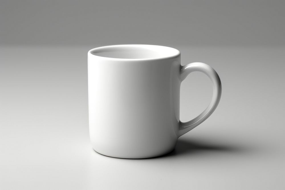 White mug porcelain coffee drink. AI generated Image by rawpixel.