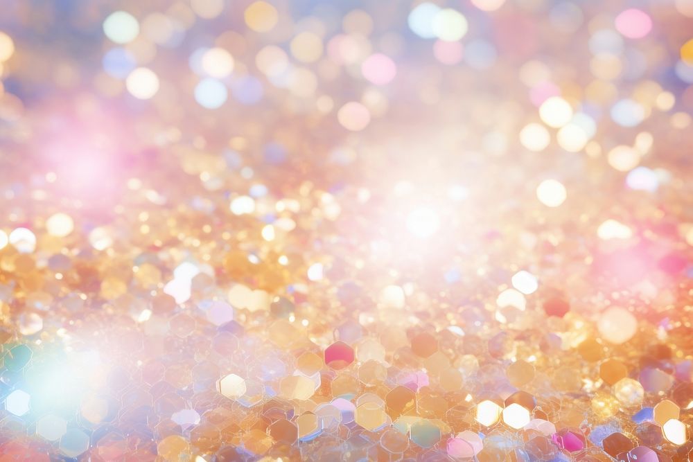 Glitter pattern bokeh effect background backgrounds abstract gold. AI generated Image by rawpixel.