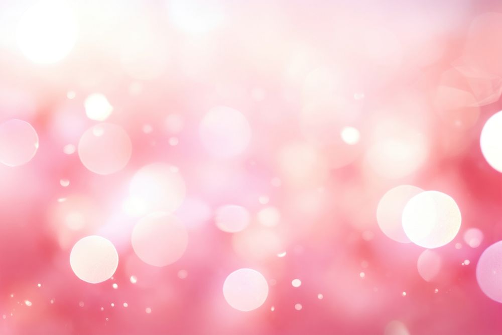 Pink bokeh effect background backgrounds abstract outdoors. AI generated Image by rawpixel.