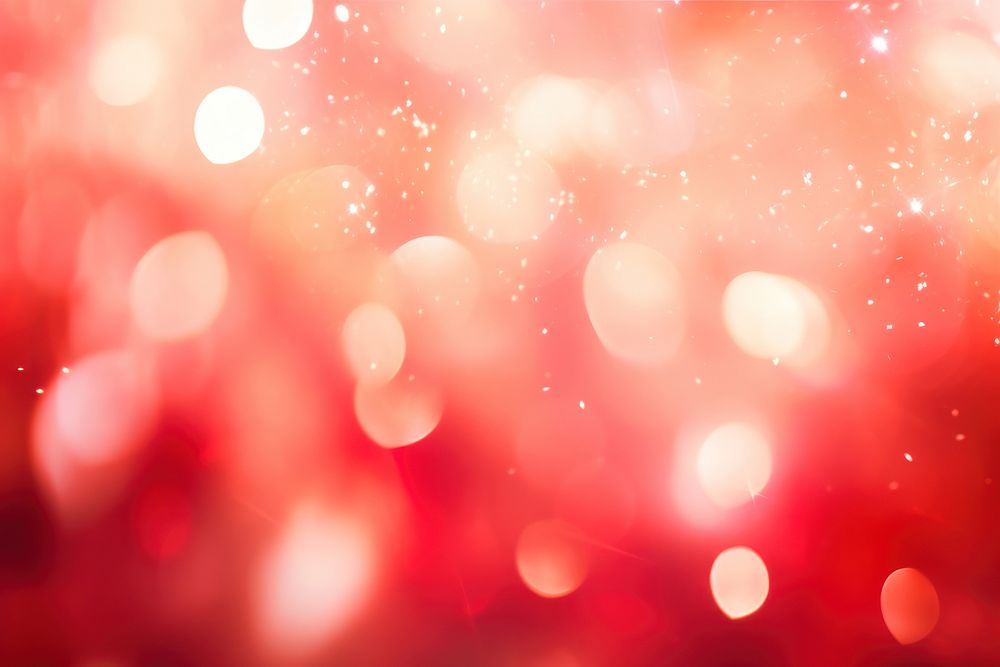 Red kiss mark pattern bokeh effect background light backgrounds abstract. AI generated Image by rawpixel.