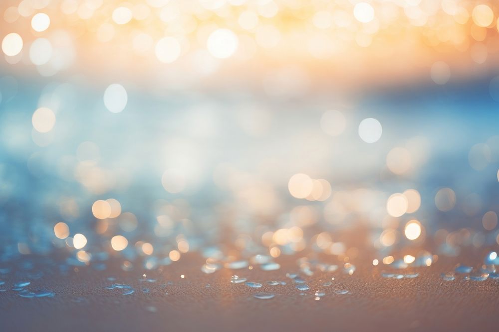 Beach bokeh effect background light backgrounds outdoors. AI generated Image by rawpixel.