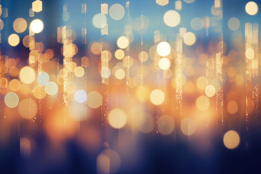 City bokeh effect background light night backgrounds. AI generated Image by rawpixel.