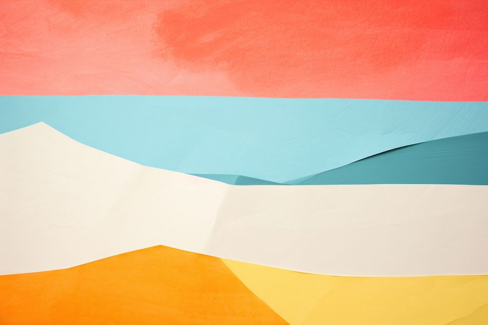 Sunset beach art backgrounds abstract. AI generated Image by rawpixel.