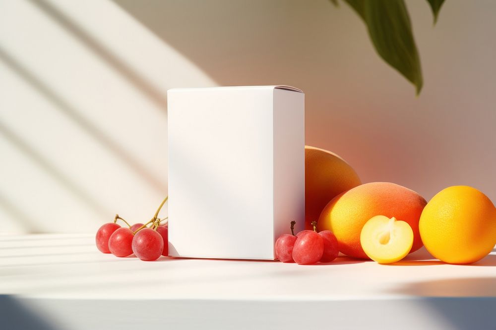 Box packaging fruit grapefruit plant. AI generated Image by rawpixel.