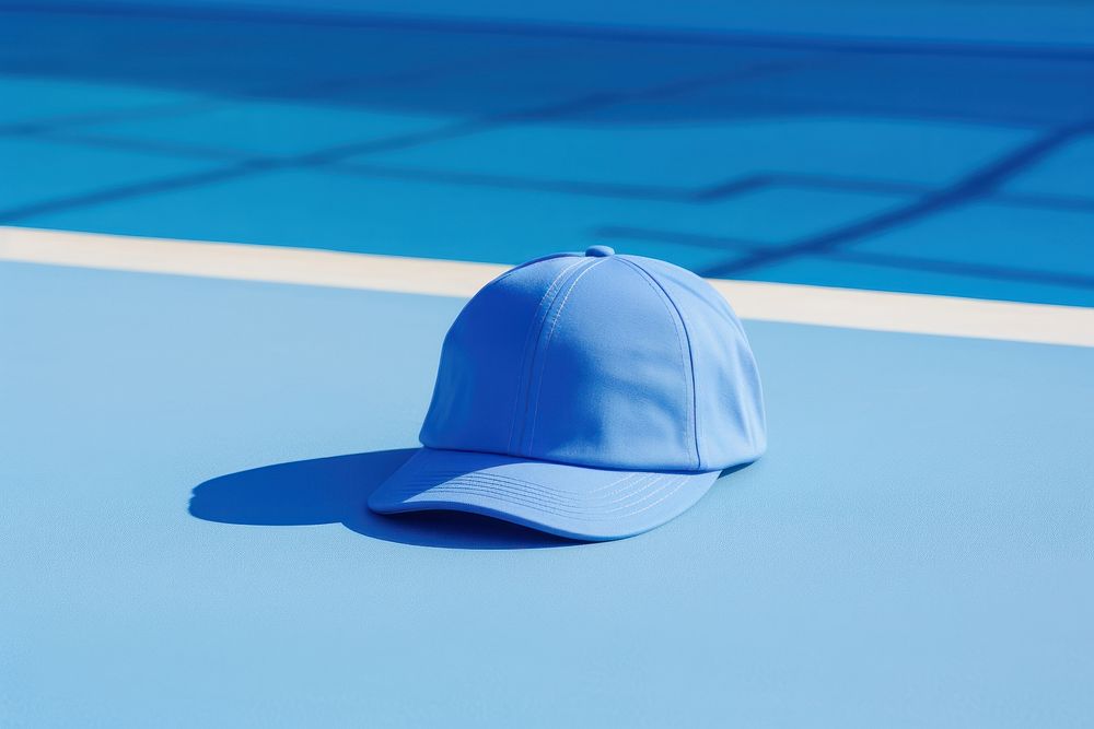 Cap blue headwear headgear. AI generated Image by rawpixel.