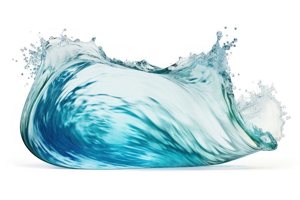 Ocean wave sea splattered splashing. AI generated Image by rawpixel.