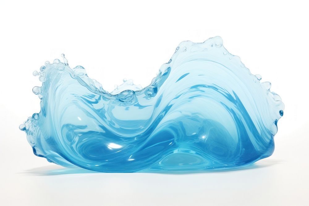Ocean wave simplicity turquoise splashing. AI generated Image by rawpixel.