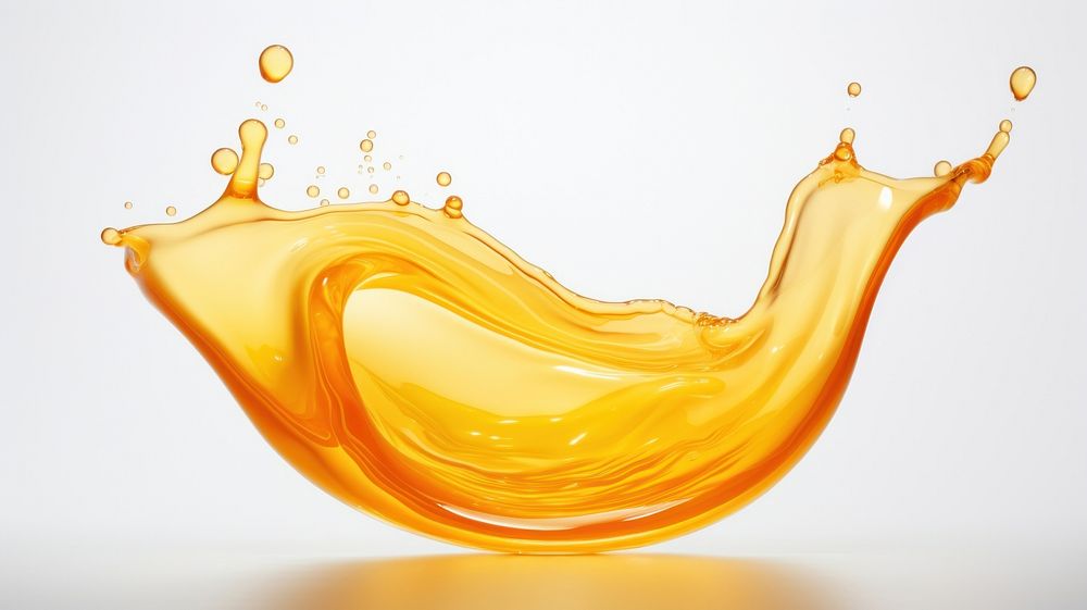 Orange juice refreshment simplicity splattered. AI generated Image by rawpixel.