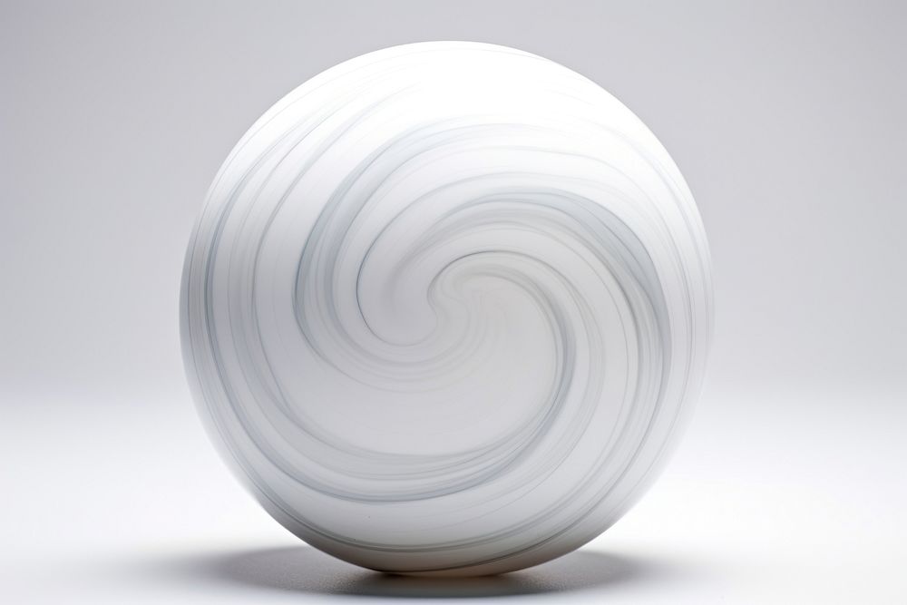 Marble sphere shape white. AI generated Image by rawpixel.