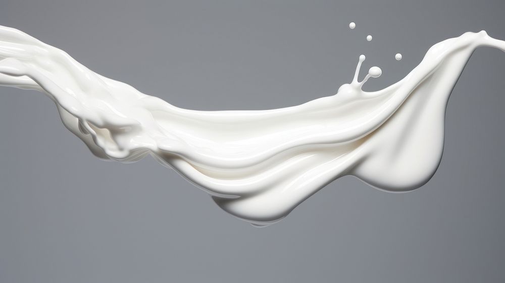 Milk simplicity splashing beverage. AI generated Image by rawpixel.