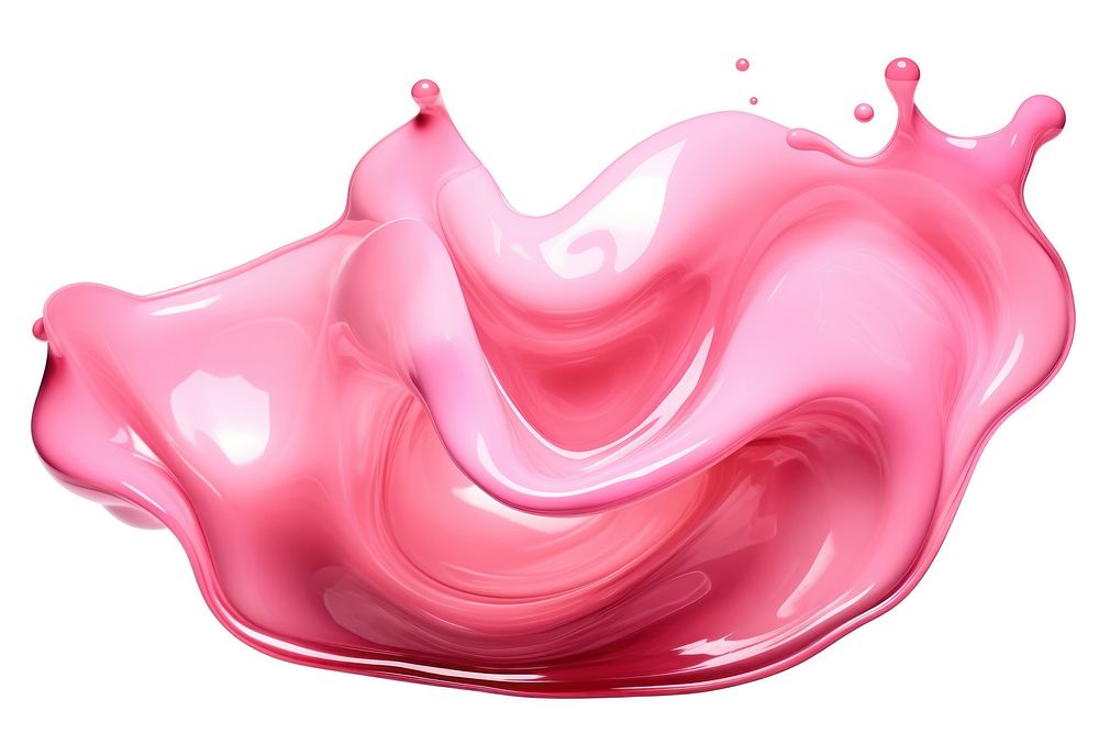 Pink petal splattered splashing. AI generated Image by rawpixel.