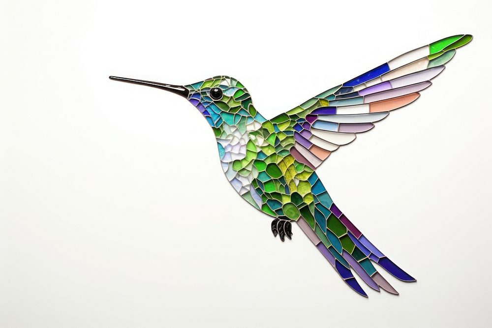 Hummingbird animal art creativity. AI generated Image by rawpixel.