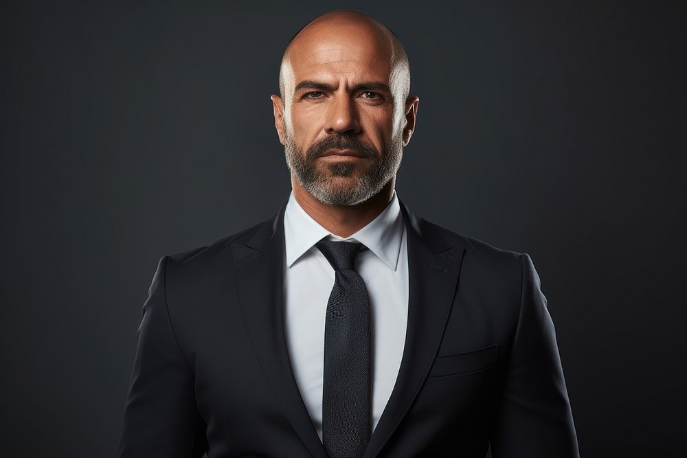 Arab businessman portrait adult beard. AI generated Image by rawpixel.