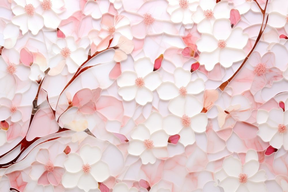Sakura backgrounds flower petal. AI generated Image by rawpixel.