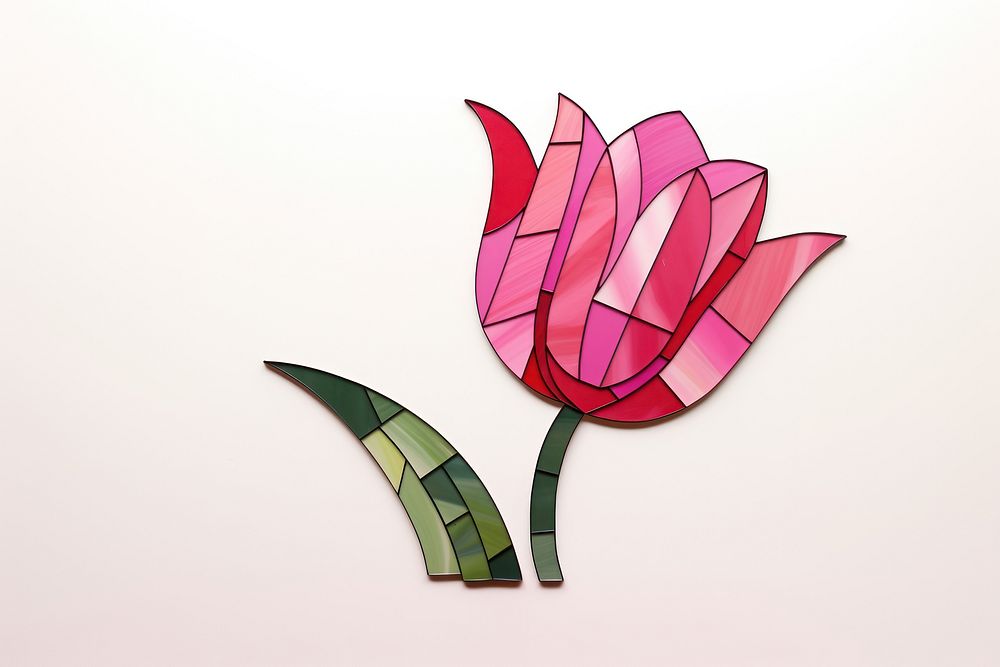 Tulip art inflorescence creativity. AI generated Image by rawpixel.