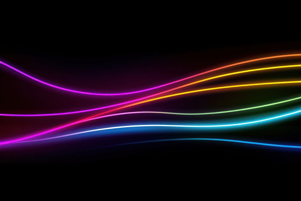 Neon light effects backgrounds illuminated downloading. AI generated Image by rawpixel.