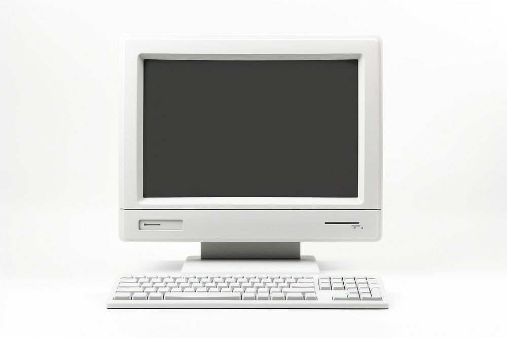 Computer screen white background electronics. AI generated Image by rawpixel.