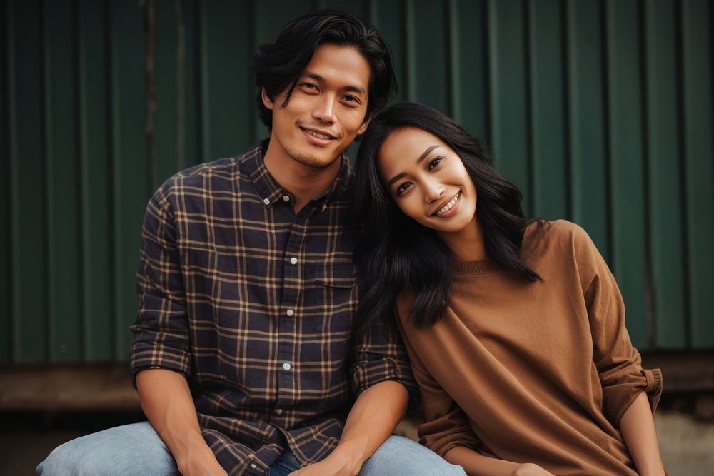 Filipino couple clothing adult love. AI generated Image by rawpixel.