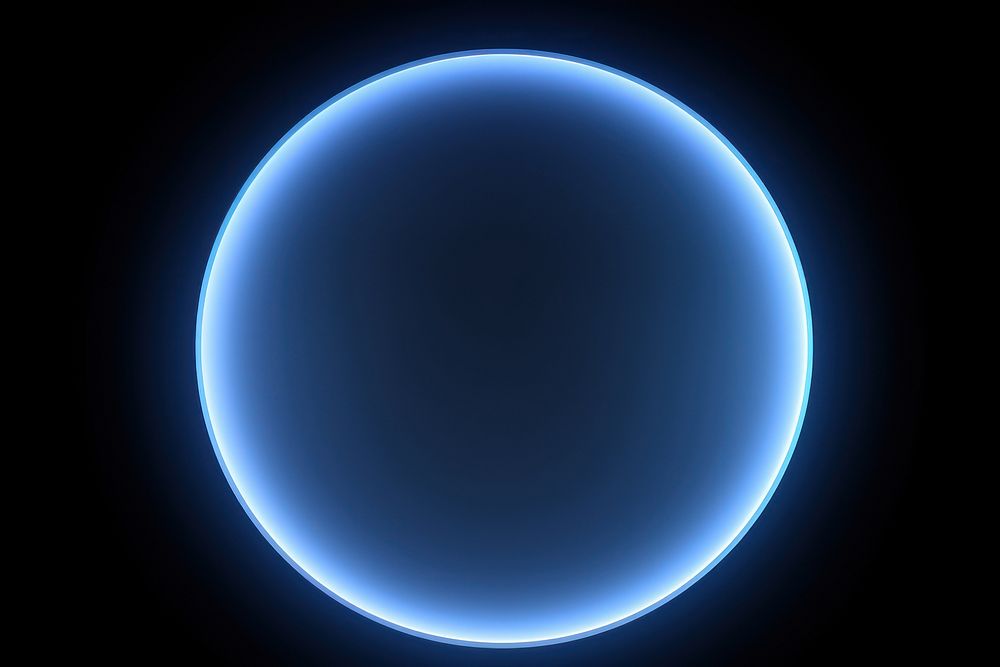 Blue light effects technology astronomy shape. AI generated Image by rawpixel.