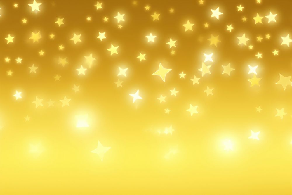 Stars yellow neon light effects backgrounds illuminated celebration. AI generated Image by rawpixel.