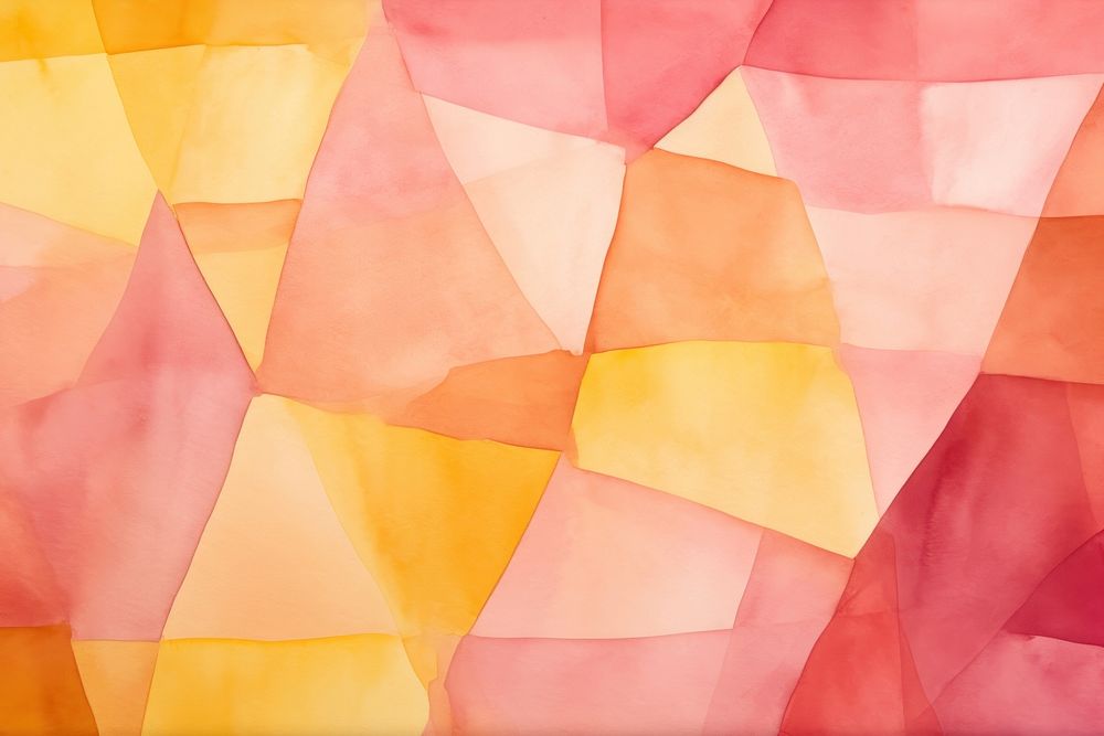 Overlapping layers backgrounds painting yellow. AI generated Image by rawpixel.