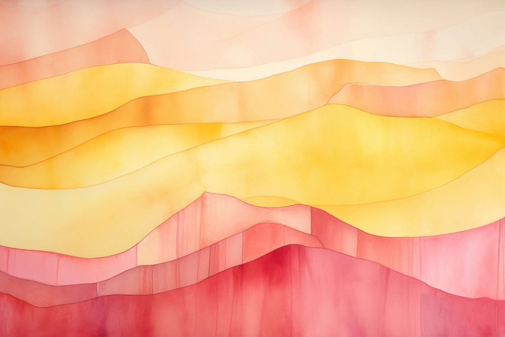 Long line overlapping layers backgrounds painting yellow. AI generated Image by rawpixel.
