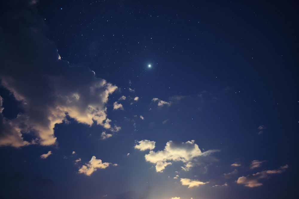 Cloud night sky astronomy. AI generated Image by rawpixel.