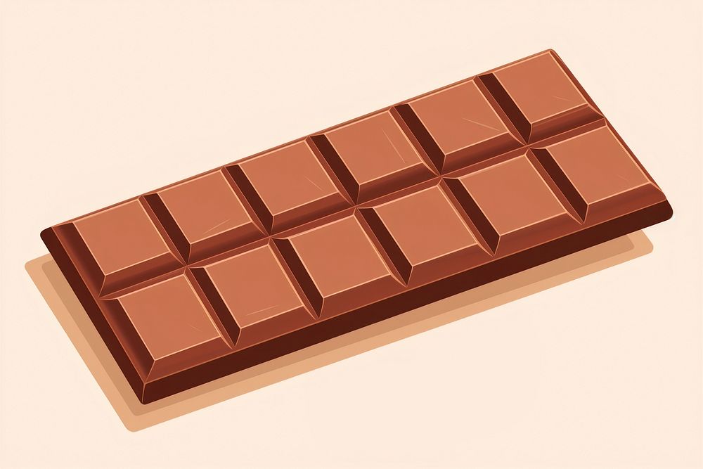 Chocolate bar chocolate dessert food. AI generated Image by rawpixel.