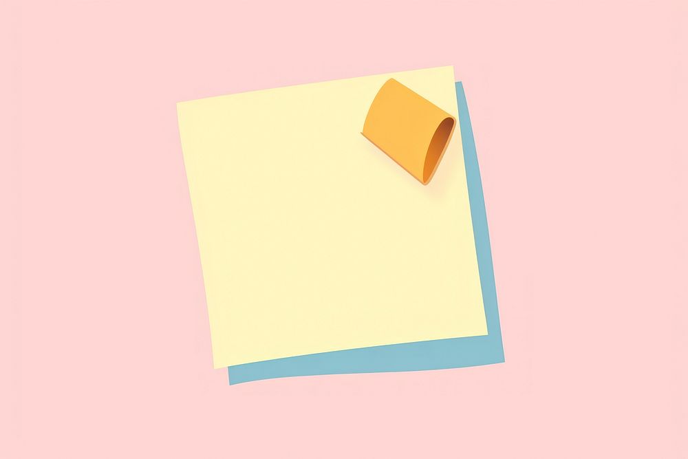 Post it paper line letterbox document. AI generated Image by rawpixel.
