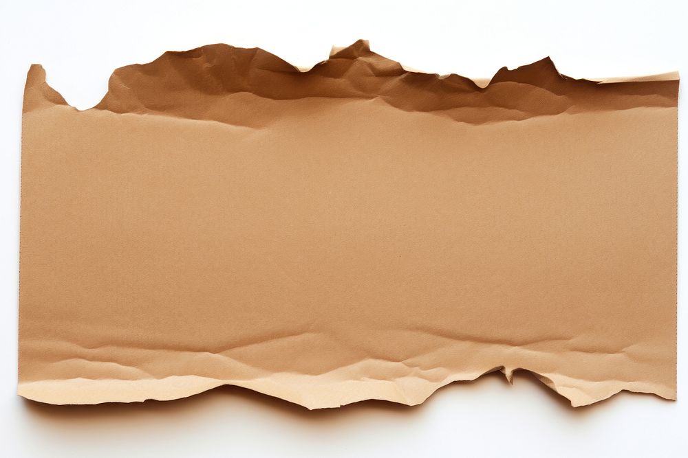 Brown Corrugated fiberboard backgrounds paper torn. AI generated Image by rawpixel.