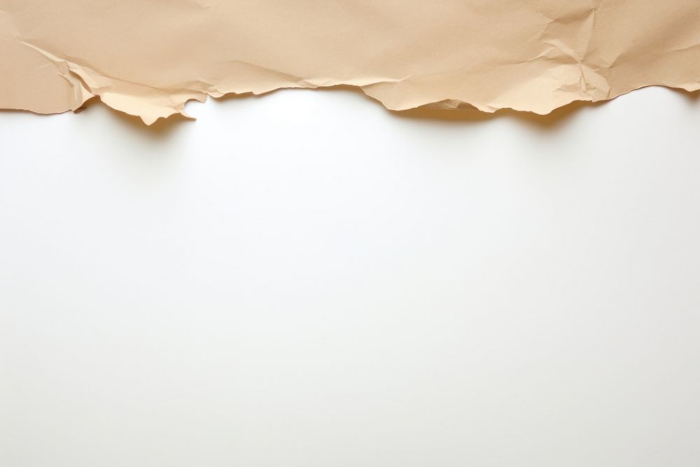 Kraft paper backgrounds white background simplicity. AI generated Image by rawpixel.