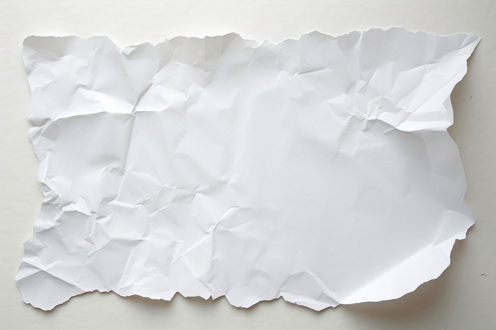 White paper torn backgrounds crumpled. AI generated Image by rawpixel.
