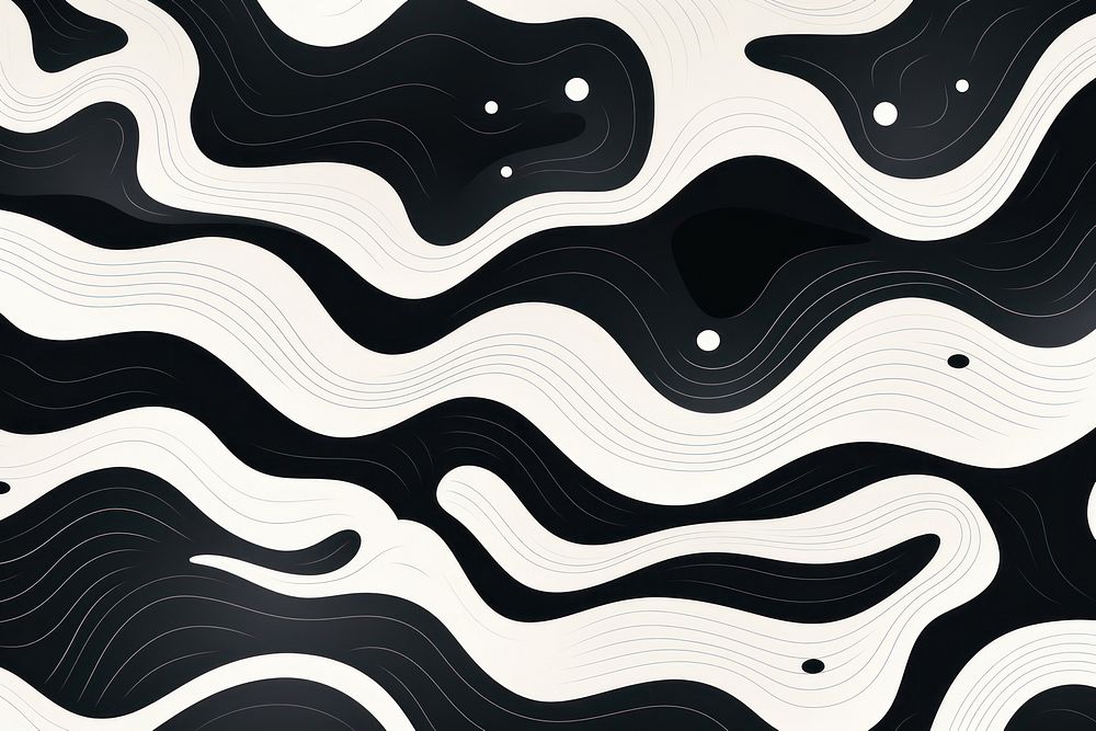 Black and white pattern backgrounds creativity. AI generated Image by rawpixel.