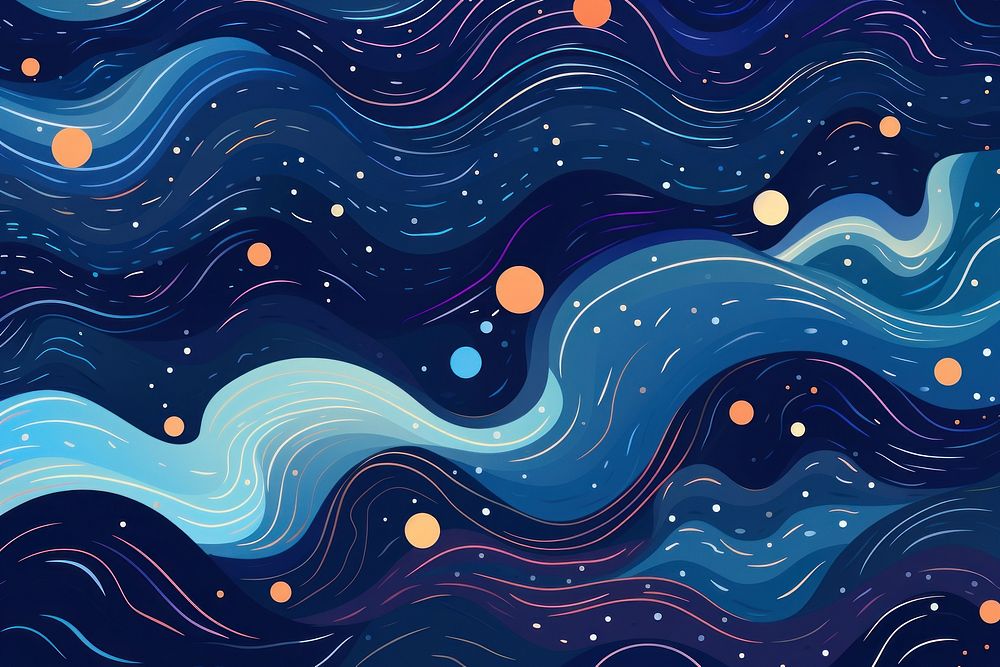 Galaxy pattern graphics tranquility. AI generated Image by rawpixel.