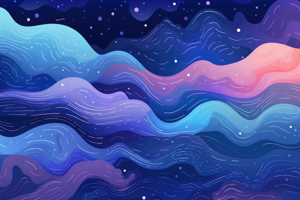 Galaxy pattern graphics nature. AI generated Image by rawpixel.
