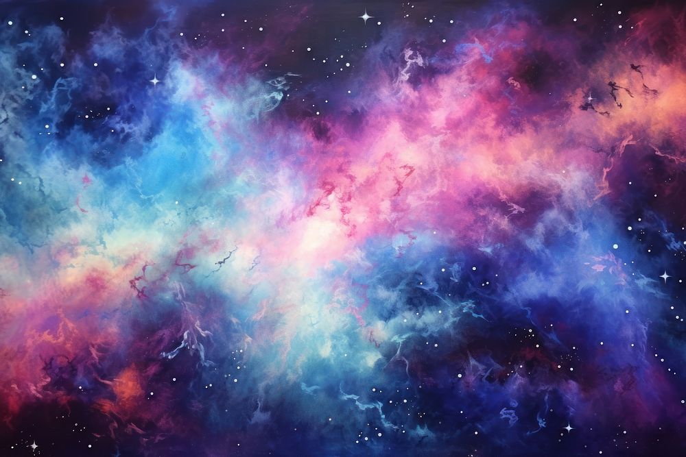 Galaxy with stars space backgrounds astronomy. AI generated Image by rawpixel.