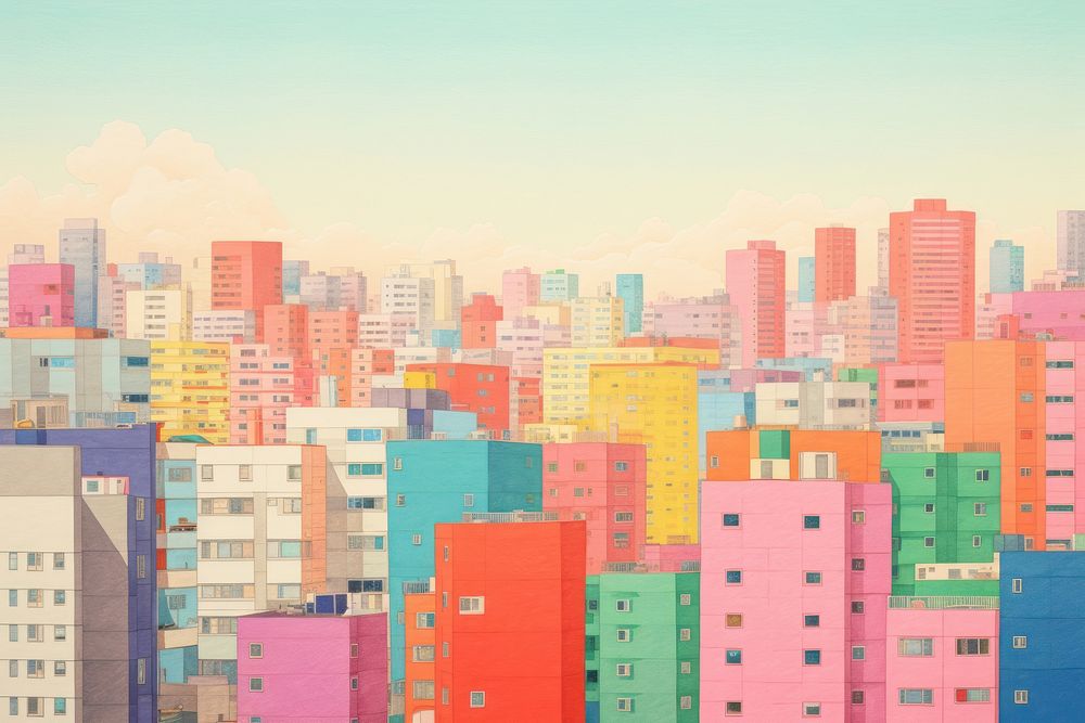 China city architecture backgrounds cityscape. AI generated Image by rawpixel.