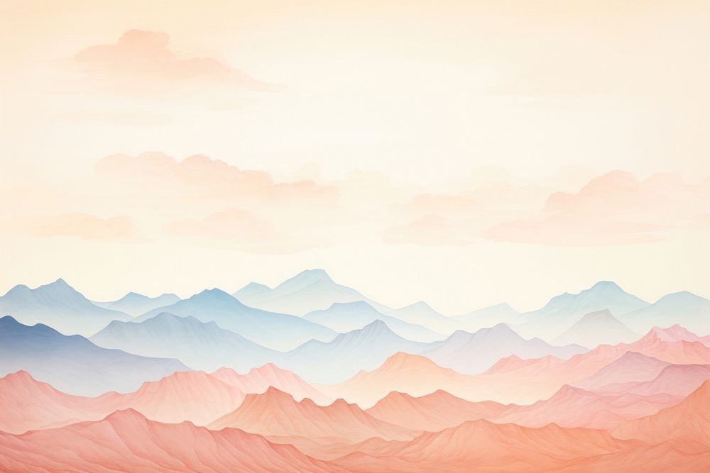 China landscape backgrounds mountain outdoors. AI generated Image by rawpixel.