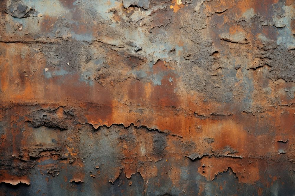Metal corroded texture backgrounds rust deterioration. AI generated Image by rawpixel.