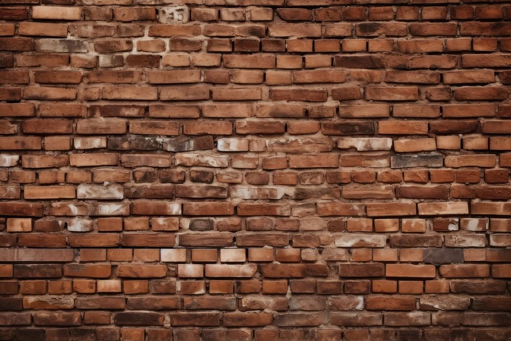 Brick architecture backgrounds wall. AI generated Image by rawpixel.