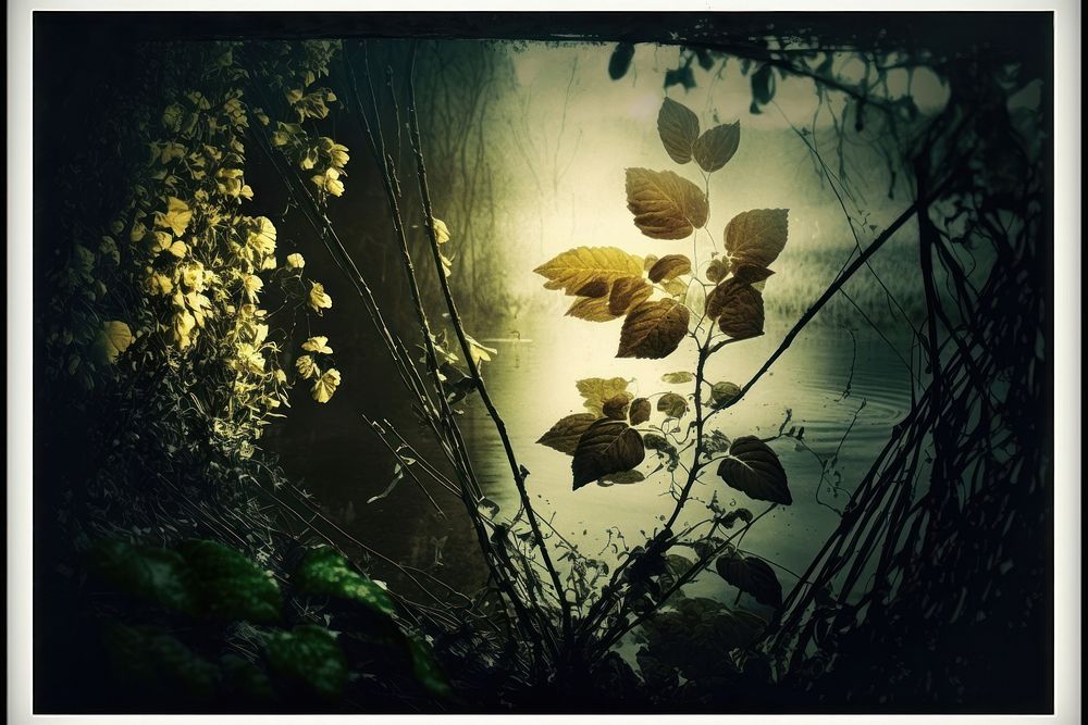 Nature outdoors forest plant. AI generated Image by rawpixel.