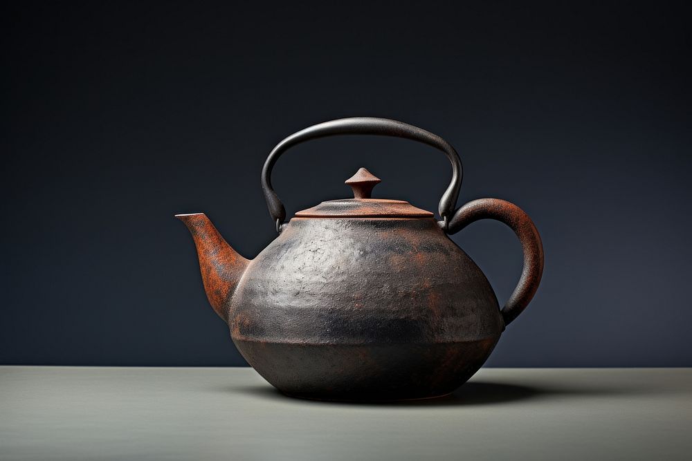 Tea pottery teapot refreshment. AI generated Image by rawpixel.
