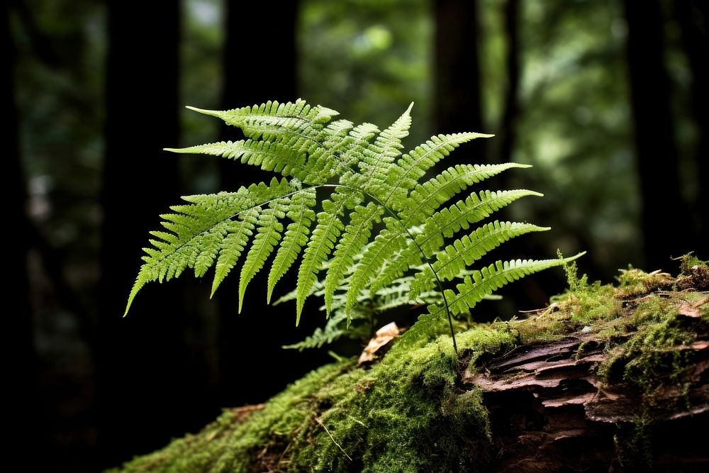Fern plant leaf tree. AI generated Image by rawpixel.