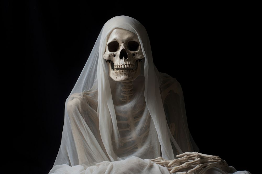 Ghost adult veil representation. 